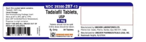 Tadalafil 5 mg Tablet