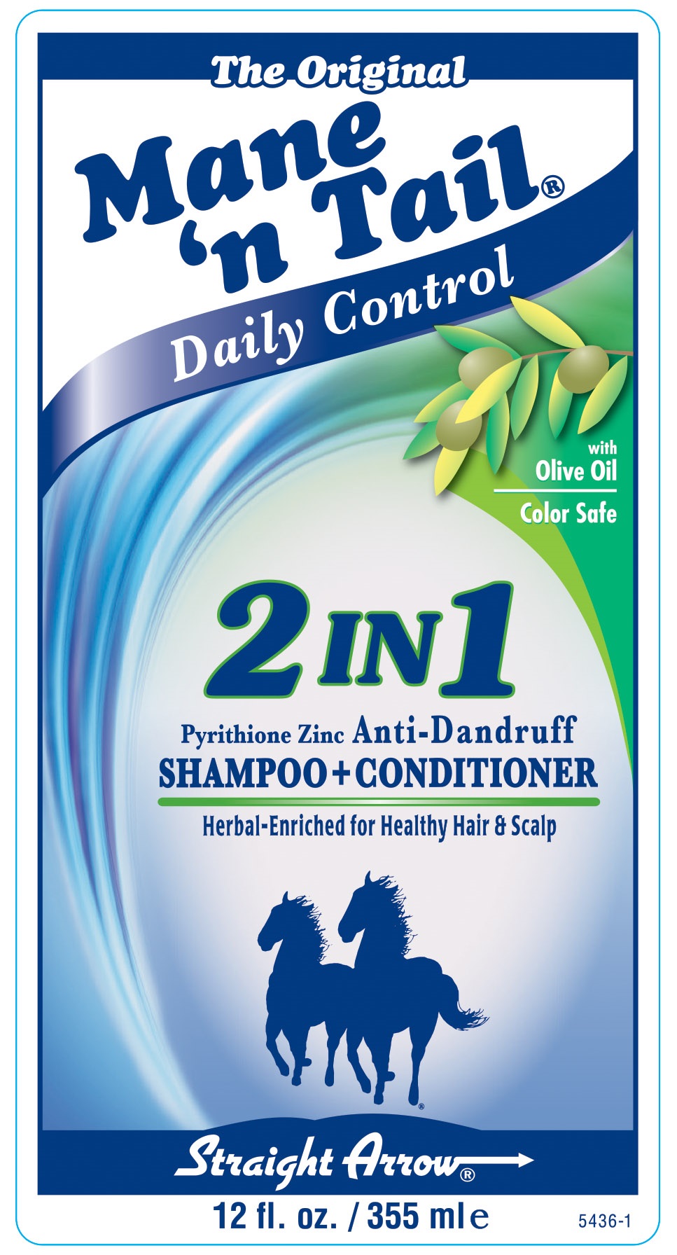 The Original Mane n Tail Daily Control 2 in 1 Anti dandruff shampoo and conditioner