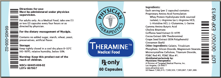 Theramine Medical Food-60 Capsules