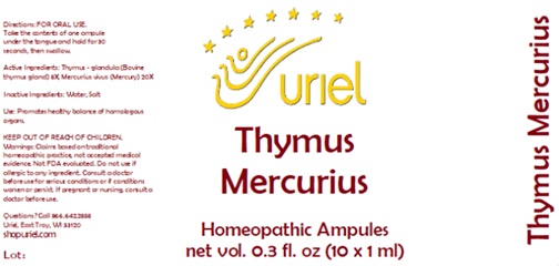 Thymus Mercurius Ampules