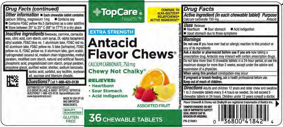 TopCare Antacid Fruit Chews 36ct