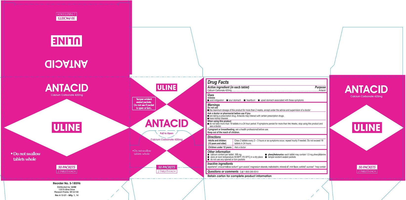 Uline Antacid rev 4-13-21 Label