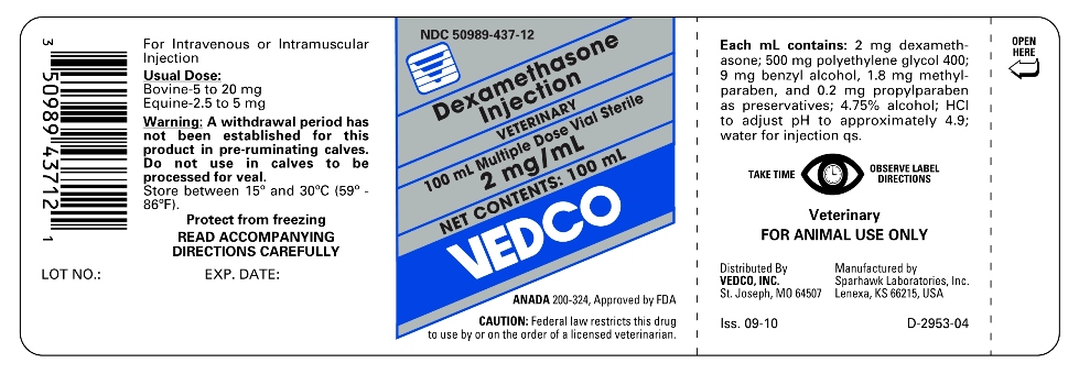 VED-Dex Label