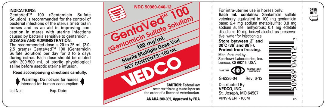 VED Gent Sulfate Unit