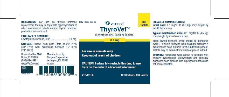 VETone ThyroVet 0.1 mg 180