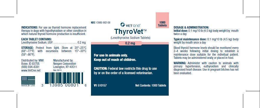 VETone ThyroVet 0.2 mg 1000