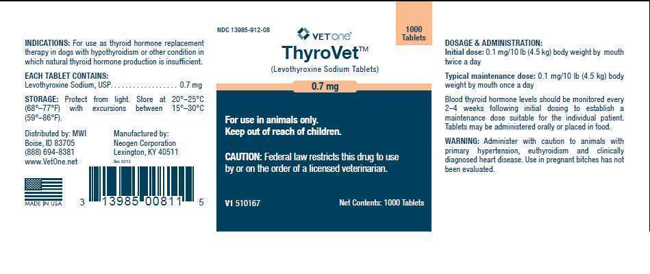 VETone ThyroVet 0.7 mg 1000