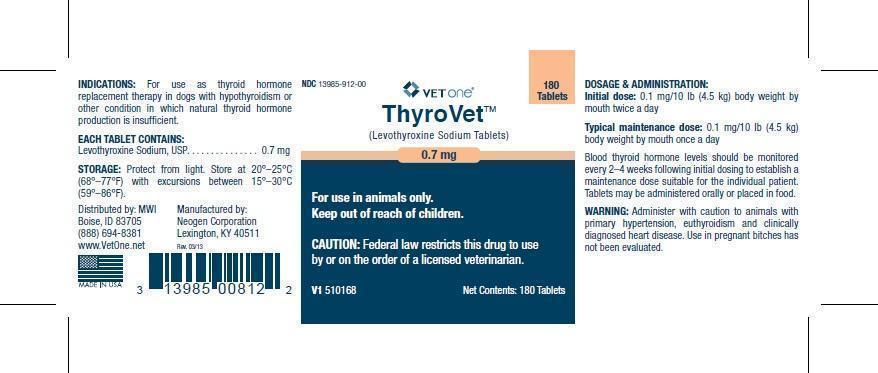 VETone ThyroVet 0.7 mg 180