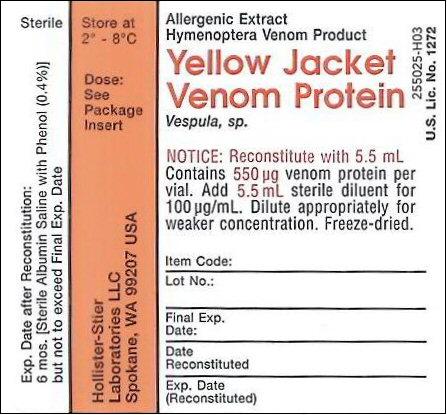 Example Vial Label