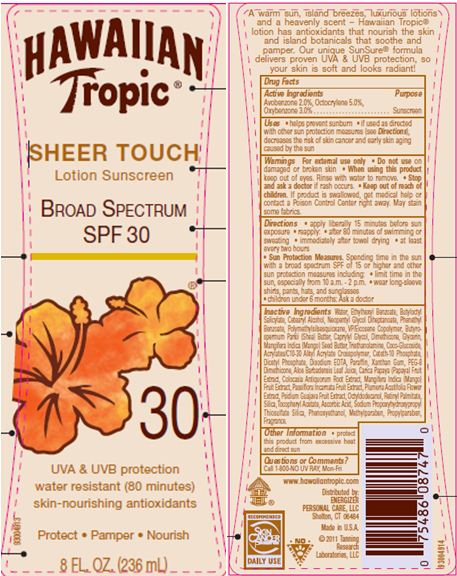 HT Sheer Touch SPF 30 8 oz