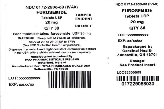 Furosemide Carton label