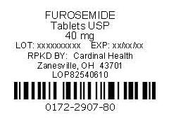 Furosemide Label