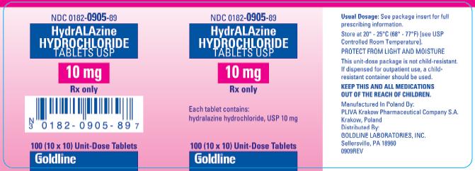 10 mg carton label
