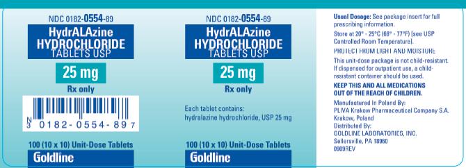 25 mg carton label