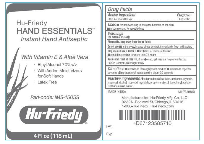 Hu-Friedy Hand Essentials Instant Hand Antiseptic