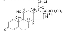 Structural Formula of Clobetasol Propionate