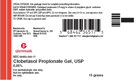 Clobetasol Propionate Gel 15g Label