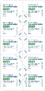 Carvedilol Tablets 3.125 mg Blister