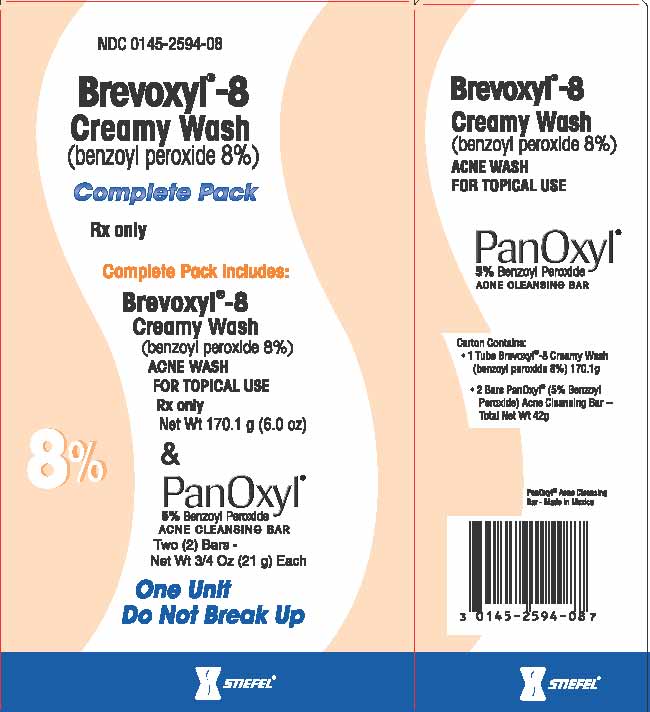 Brevoxyl 8 Creamy Wash Complete Pack Carton