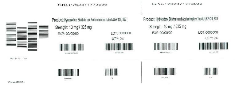 HBA 10mg/325mg Label