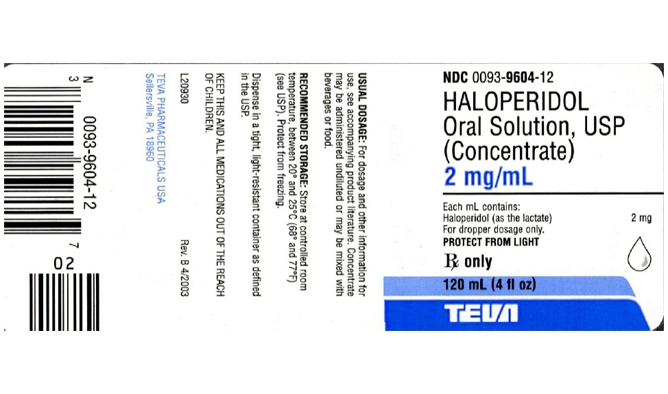 Image of 120 mL Bottle Label
