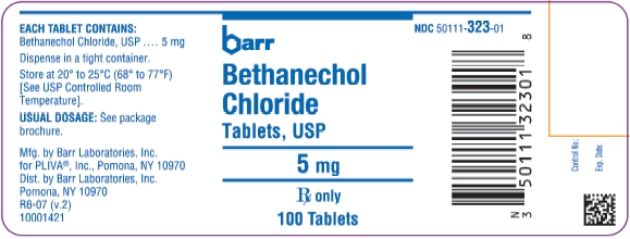 Bethanechol Chloride Tablets USP 5 mg 100s Label