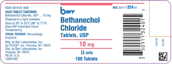 Bethanechol Chloride Tablets USP 10 mg 100s Label