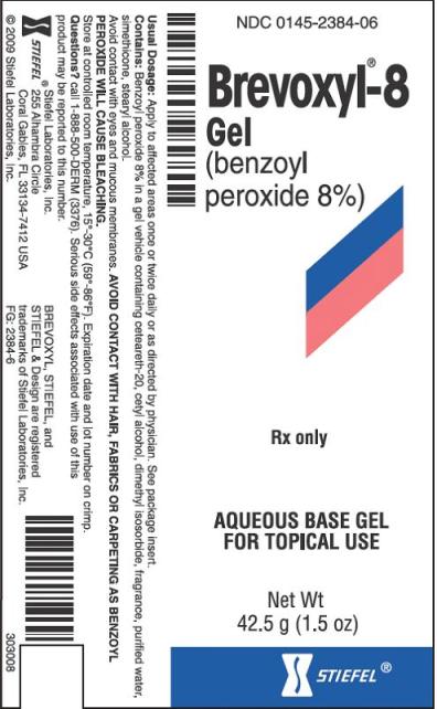 Brevoxyl-8 tube label