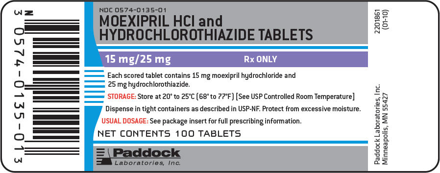 PRINCIPAL DISPLAY PANEL - 15 mg/25 mg Bottle Label