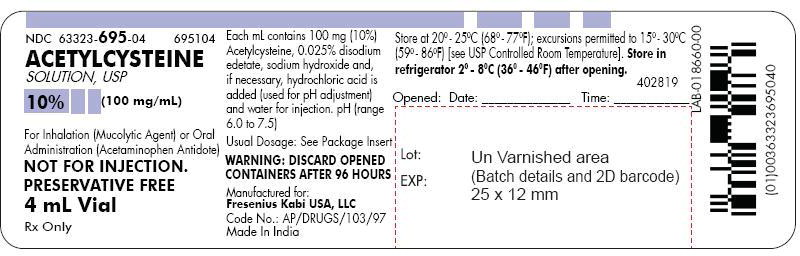 4 ml Container label