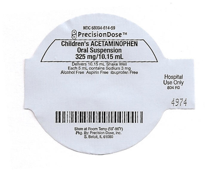 PRINCIPAL DISPLAY PANEL - 325 mg/10.15 mL Cup Lid
