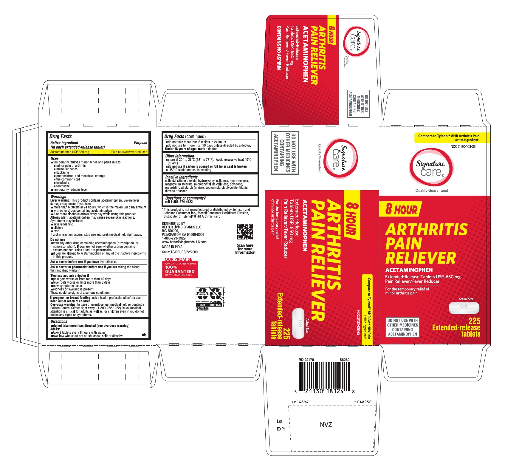 PACKAGE LABEL-PRINCIPAL DISPLAY PANEL - 650 mg (24 Tablets Container Carton)