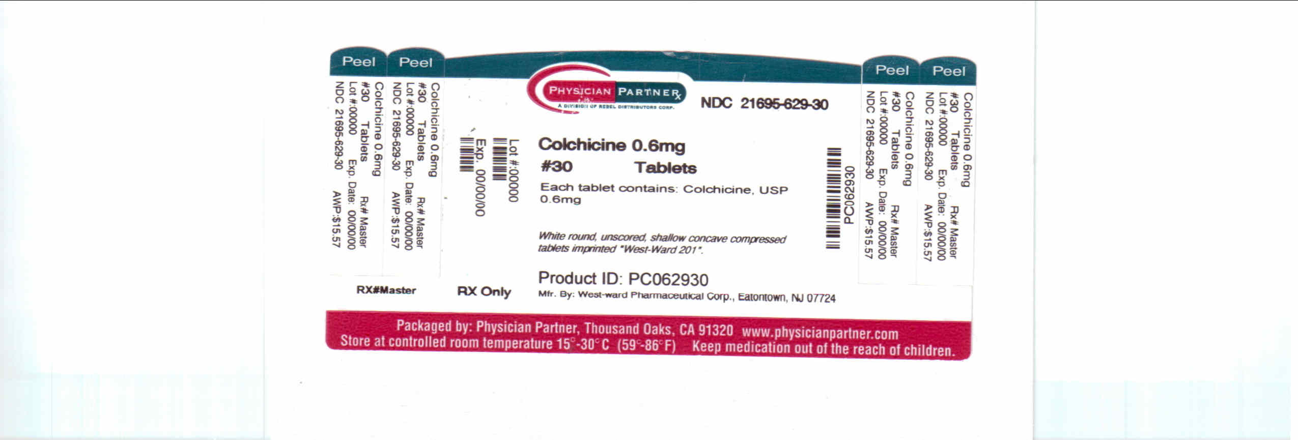 Colchicine 0.6mg