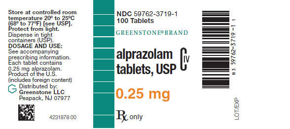 Principal Display Panel - 0.25 mg Bottle Label
