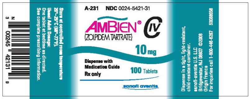 PRINCIPAL DISPLAY PANEL - 10 mg, 100 Tablet Bottle