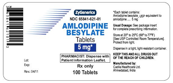 Amlodipine Besylate Tablets, 5 mg