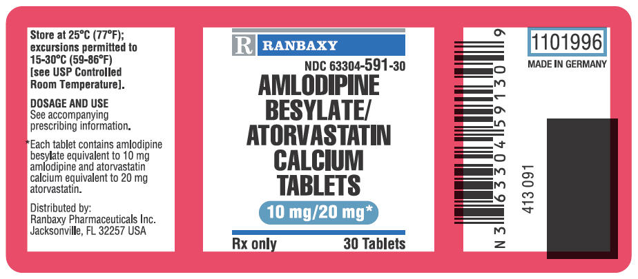 PRINCIPAL DISPLAY PANEL - 10 mg/20 mg Tablet Label