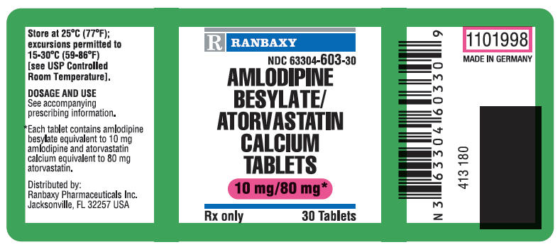 PRINCIPAL DISPLAY PANEL - 10 mg/80 mg Tablet Label