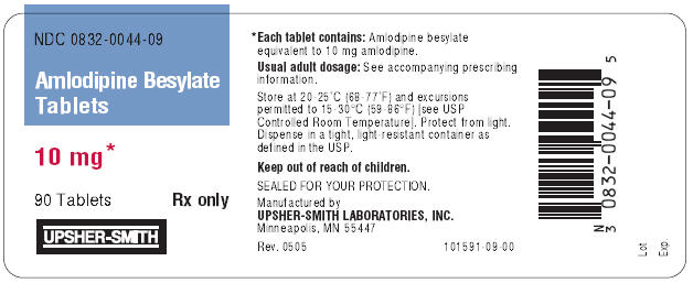 PRINCIPAL DISPLAY PANEL - 10 mg 90 Tablet Bottle