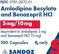 PRINCIPAL DISPLAY PANEL -  Package Label – 5 mg/ 10 mg
