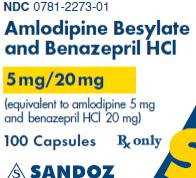 PRINCIPAL DISPLAY PANEL - Package Label – 5 mg/ 40 mg
