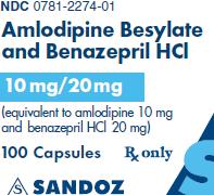 PRINCIPAL DISPLAY PANEL -  Package Label – 10 mg/ 20 mg