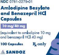 PRINCIPAL DISPLAY PANEL -  Package Label – 10 mg/ 40 mg
