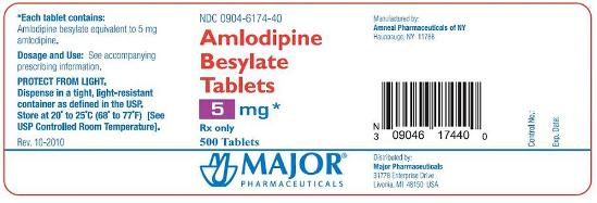 Amlodipine Besylate 5 mg Tabs