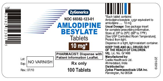 Amlodipine Besylate Tablets, 10 mg