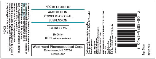 Amoxicillin Powder for Oral Suspension
125 mg/5 mL
80 mL
