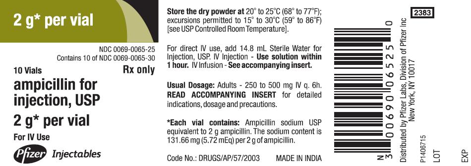PACKAGE LABEL-PRINCIPAL DISPLAY PANEL - 2 g (10 Vial) Box Label