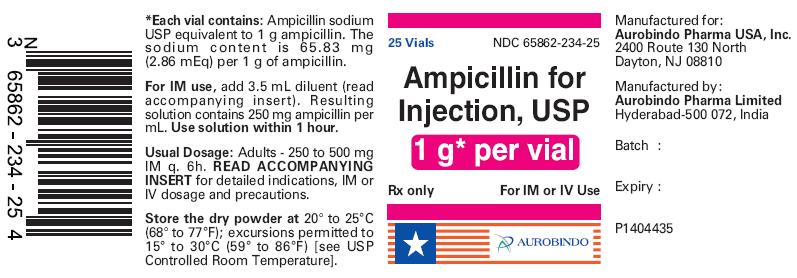 PACKAGE LABEL-PRINCIPAL DISPLAY PANEL - 1 g (25 Vial) Box Label