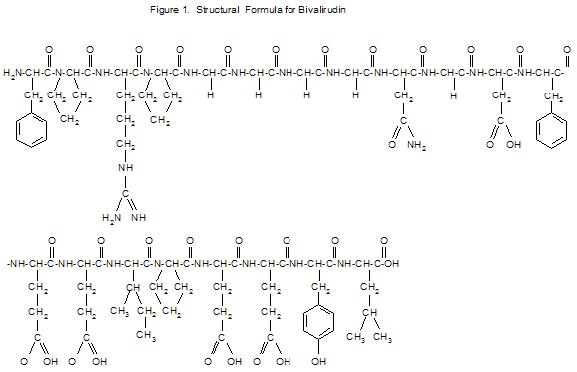 Figure 1 graphic: chemical structure of bivalirudin