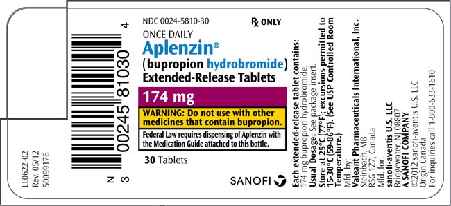 PRINCIPAL DISPLAY PANEL - 174 mg Tablet Bottle Label